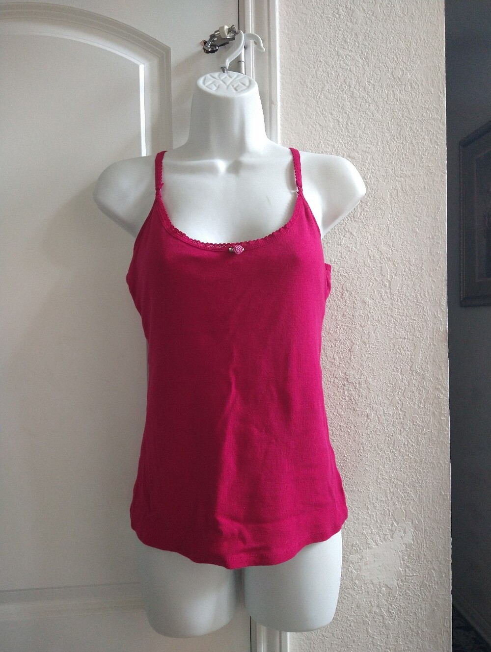 Junior's Y2K Arizona Jean Co. Magenta Tank Top